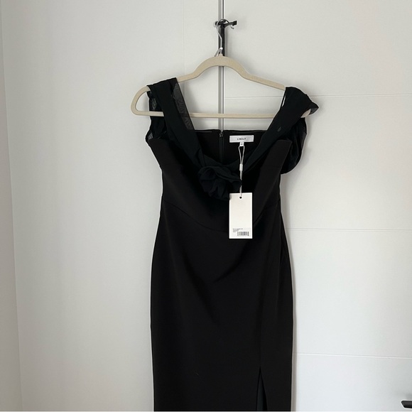 Likely Black Off-Shoulder Gown - Picture 4 of 8